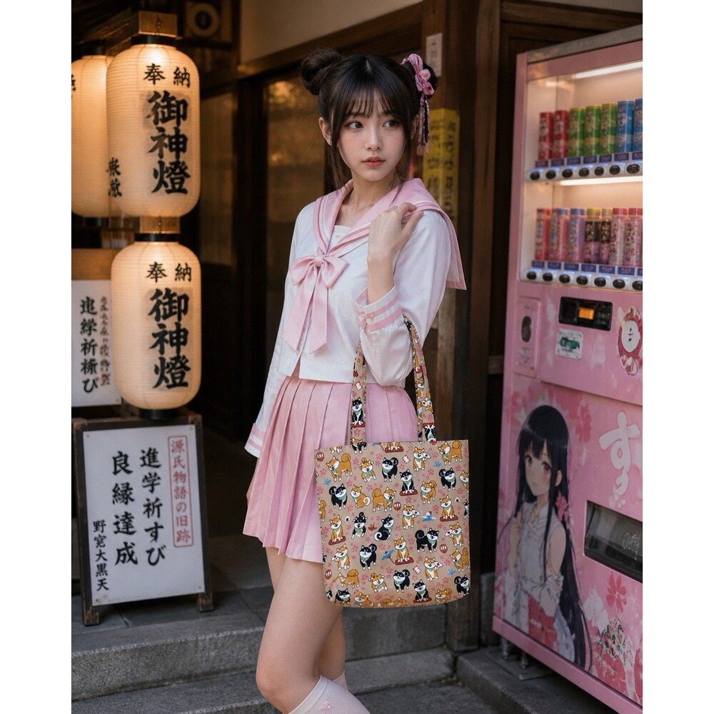 Shiba Dog Shibainu Mini Tote Bag Japan
